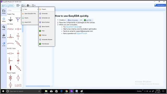 EasyEDA – Starting a new project.jpg