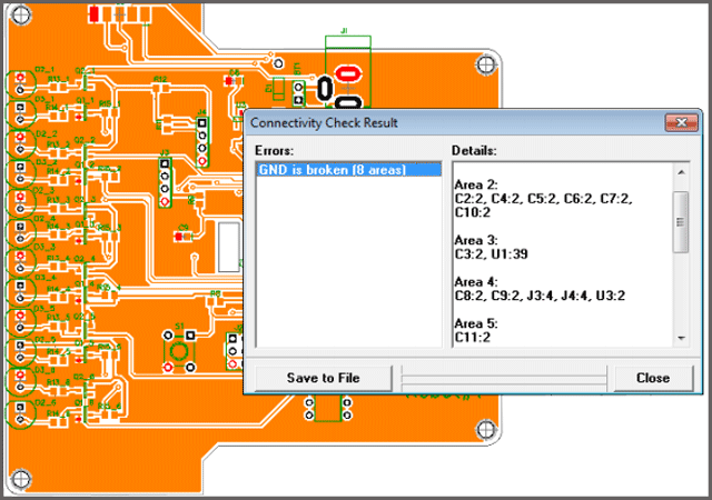 diptrace update pcb from schematics