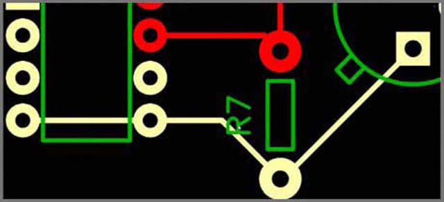 diptrace pattern editor through hole