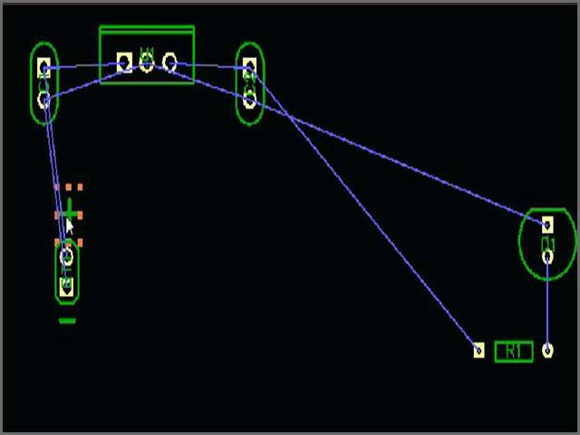 round board in diptrace