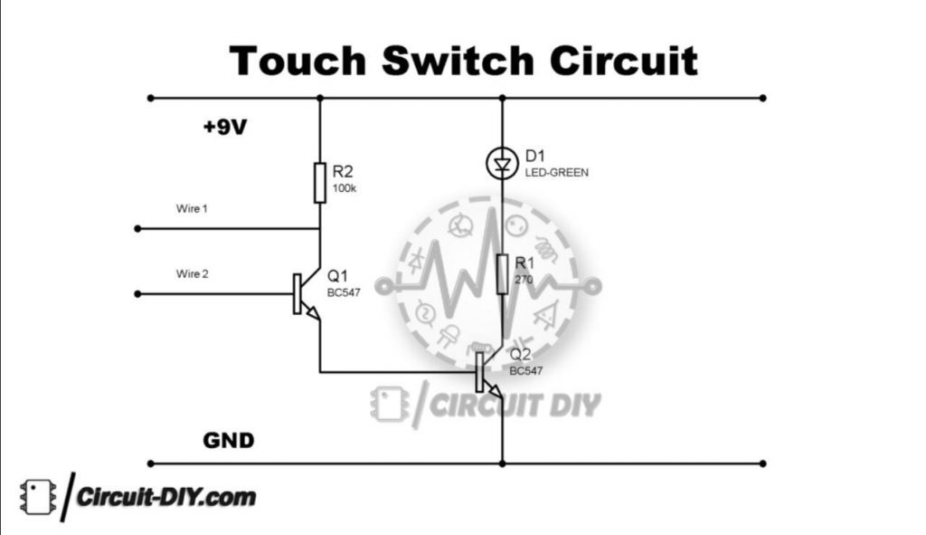 Touch Switch Circuits – Getting Started With Simple Circuits