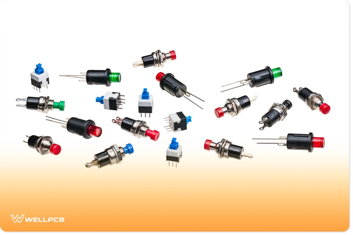 Various Miniature Push Button Switches