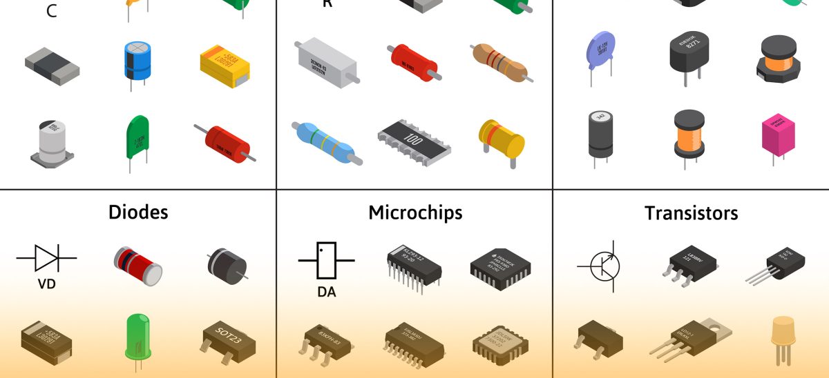 set of electronic components