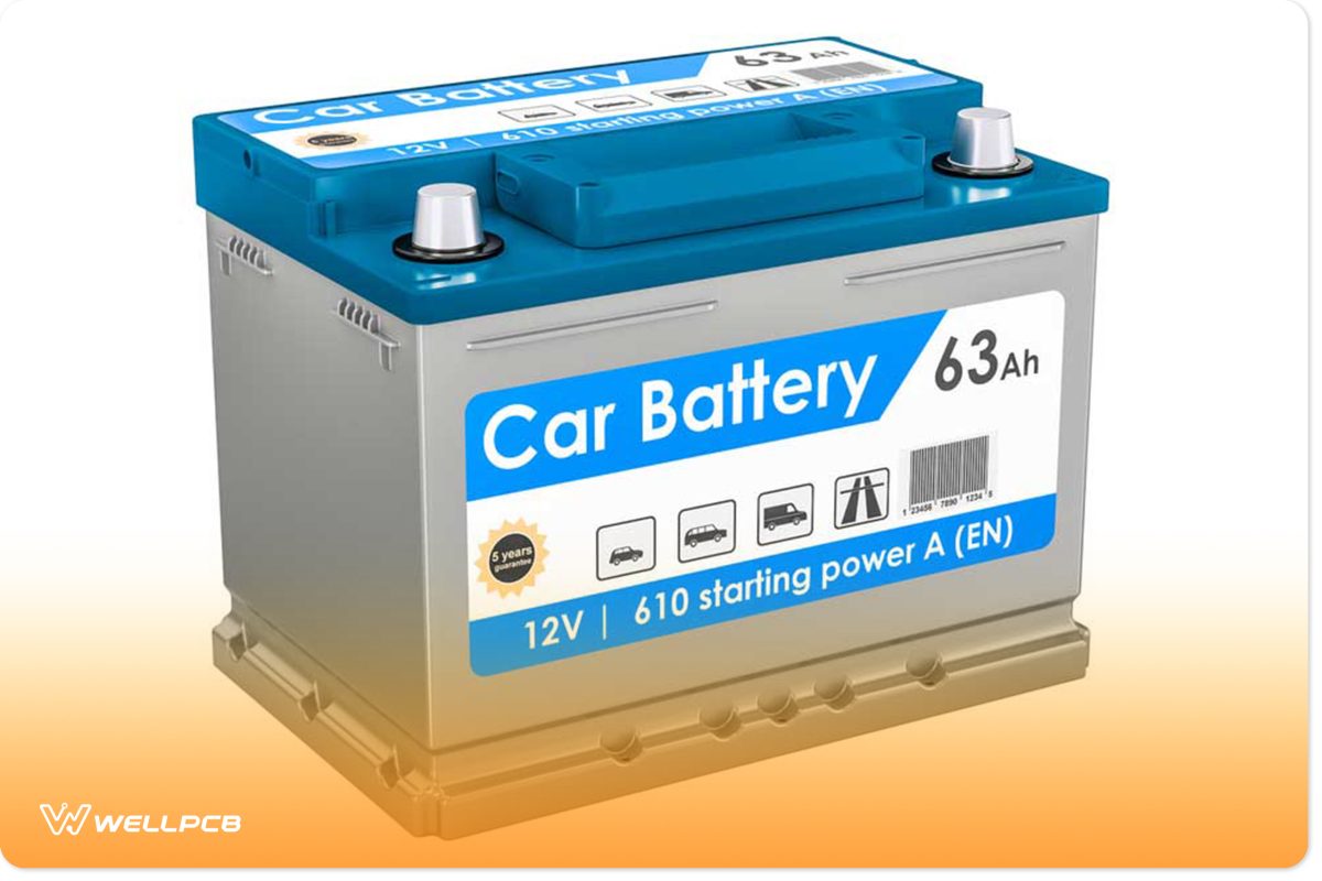 A 12V Car Battery