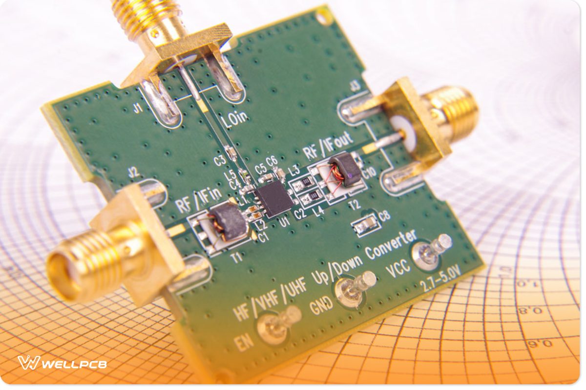 A 2N3819 JFET integrates on an RF circuit