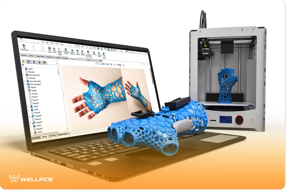 3D printing software with a mobile interface