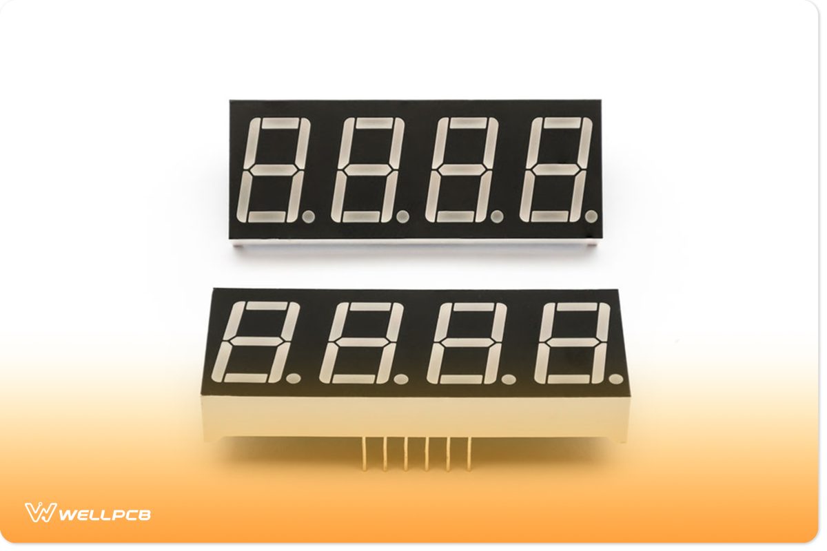 A 4 Digits 7-Segment Decoder