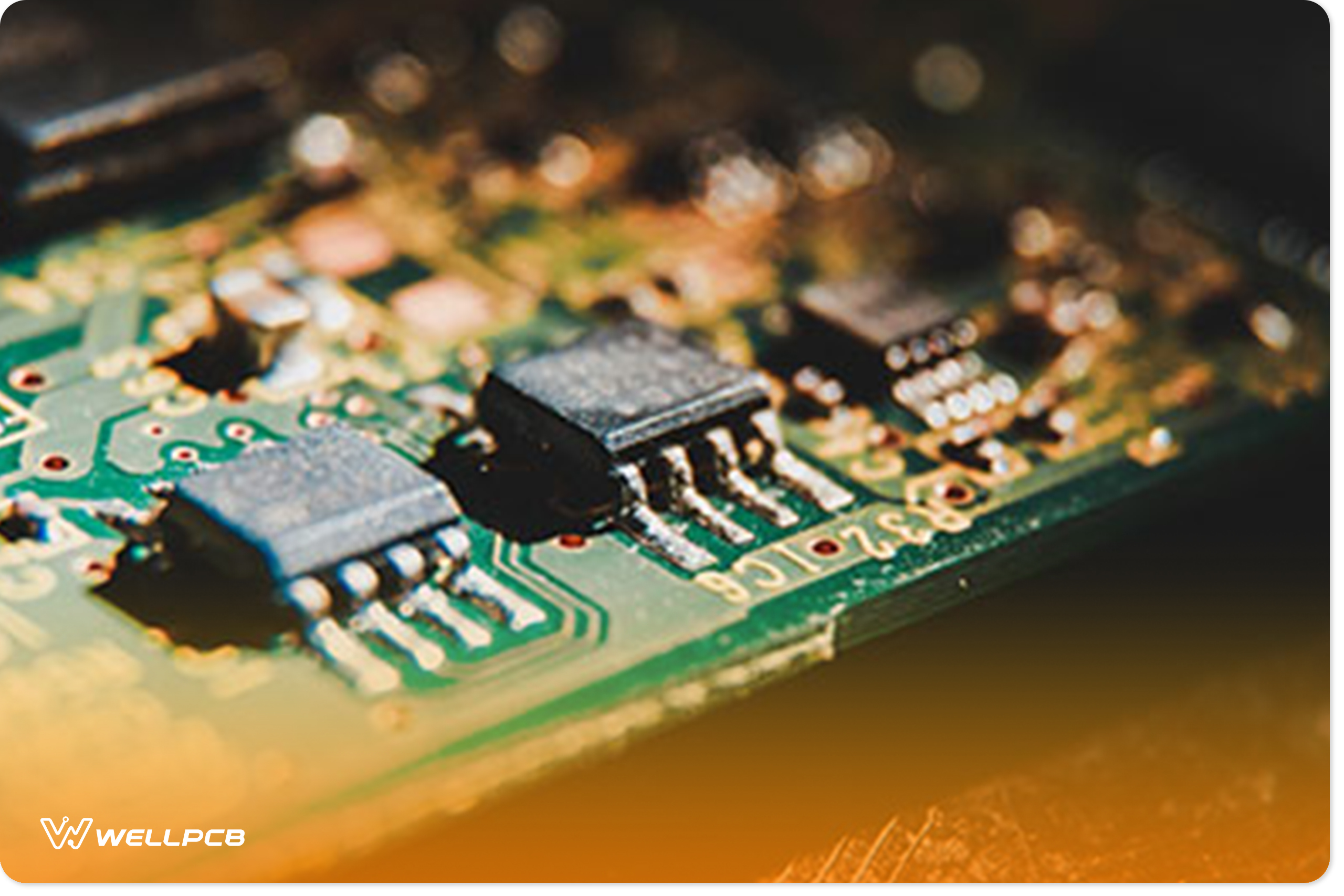 A MOSFET on a circuit board