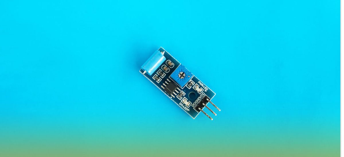 A Normally closed vibration sensor module for Arduino and alarm systems