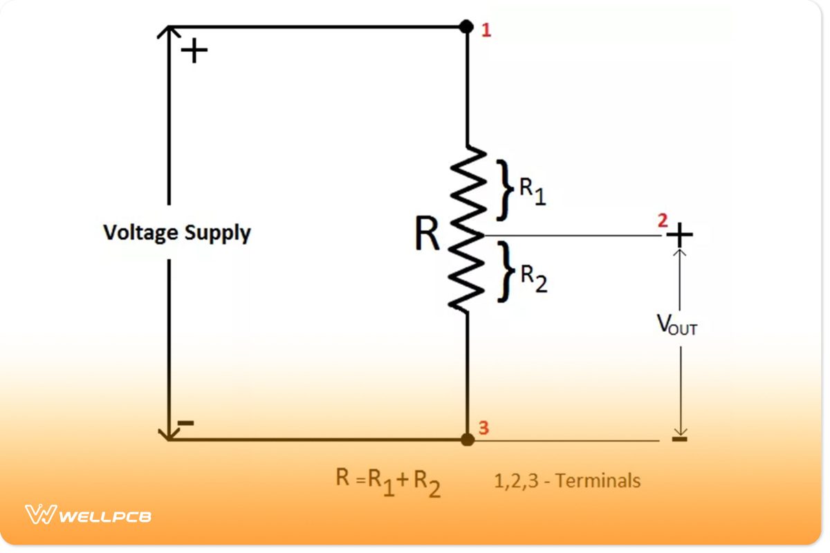 A Potentiometer Circuit Diagram