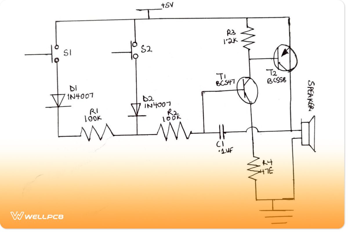 A Simple Security Alarm Circuit