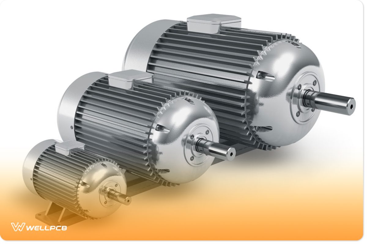 A set of electric motors (Industrial)