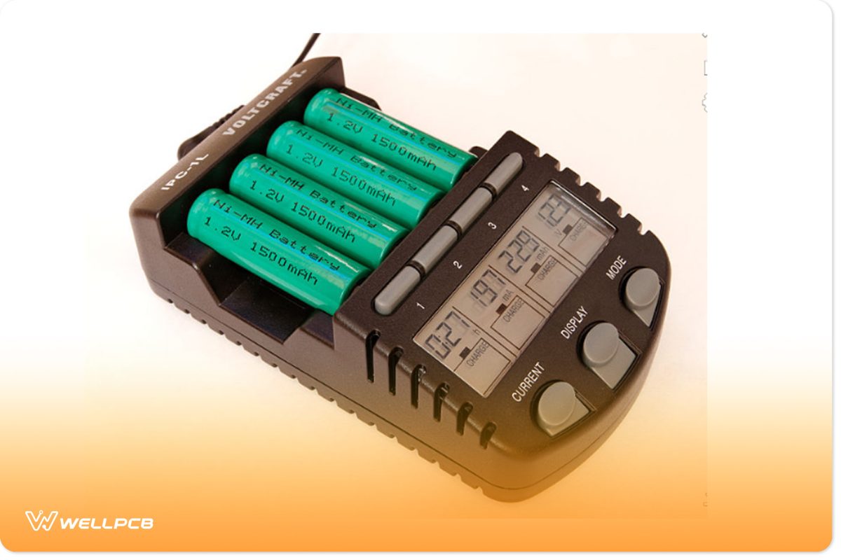 A simple NiMH battery charger