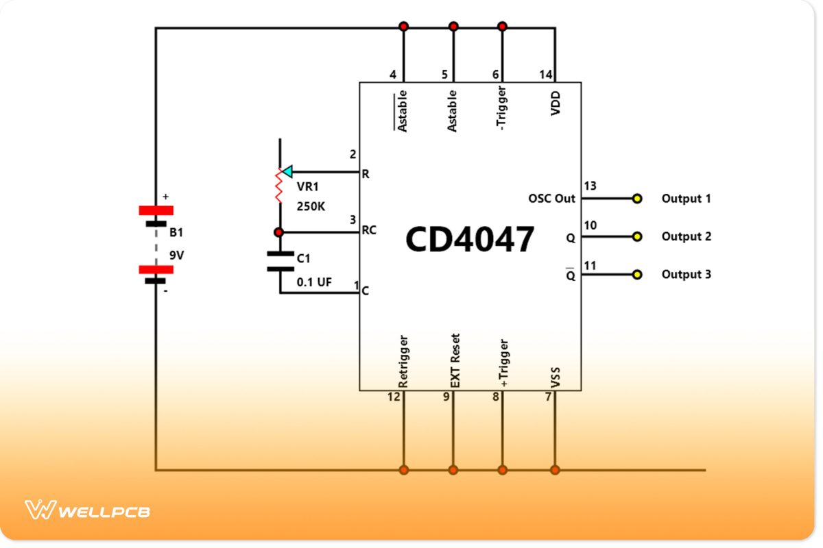 A simple square-wave generator