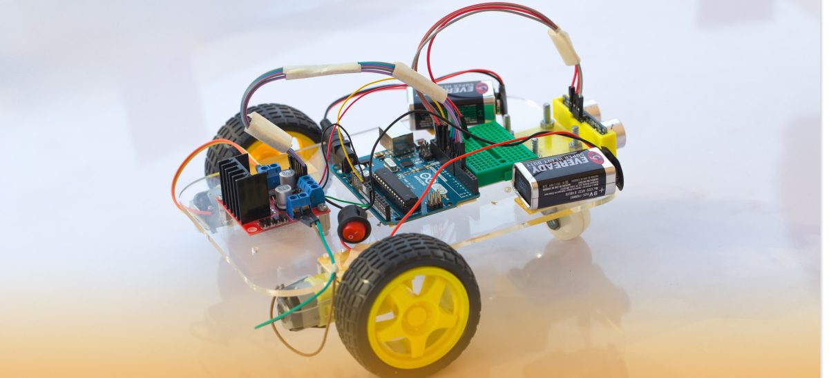 A toy car robot