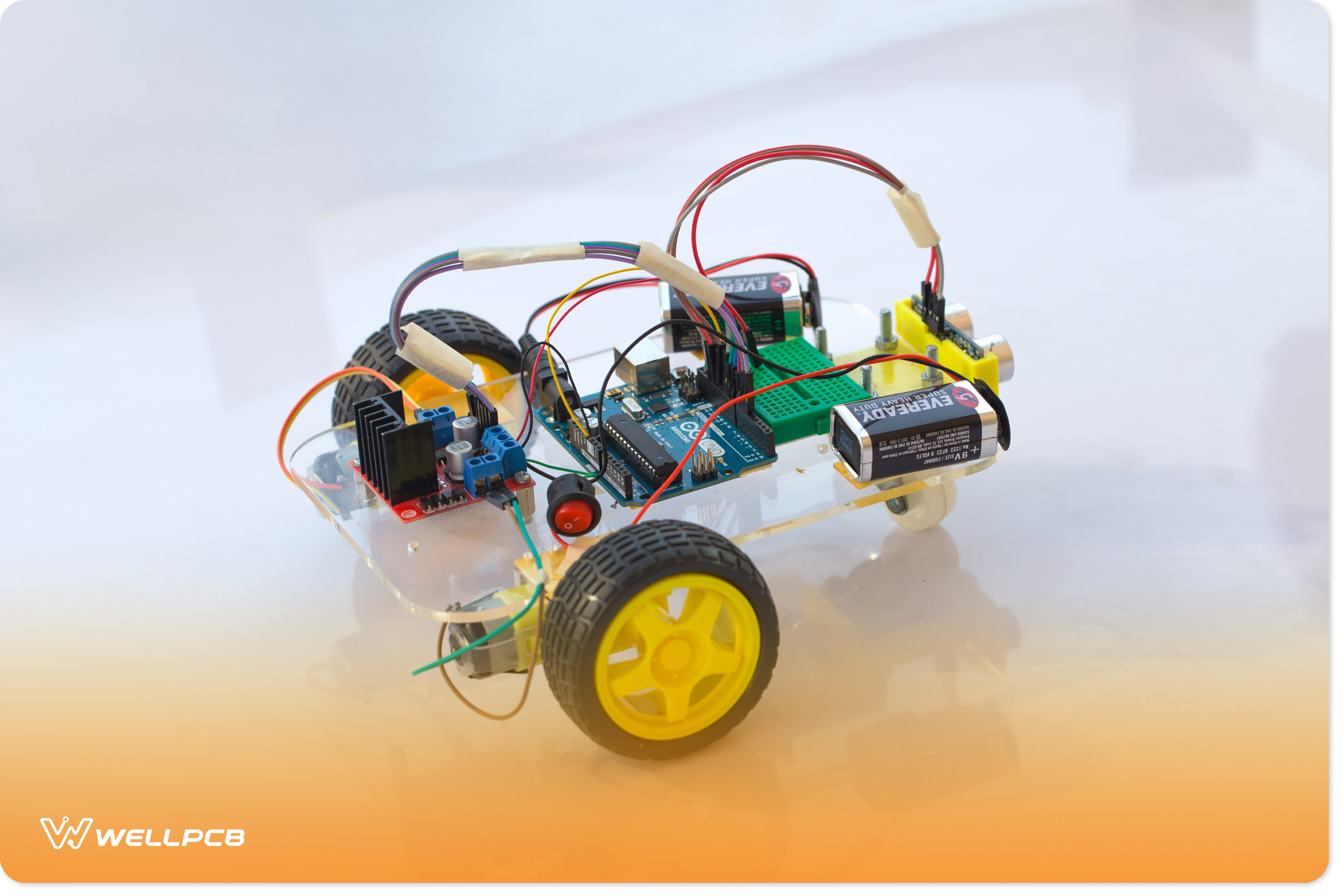 A toy car robot