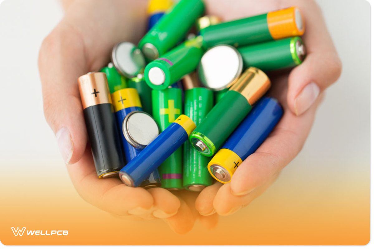 Alkaline battery picture