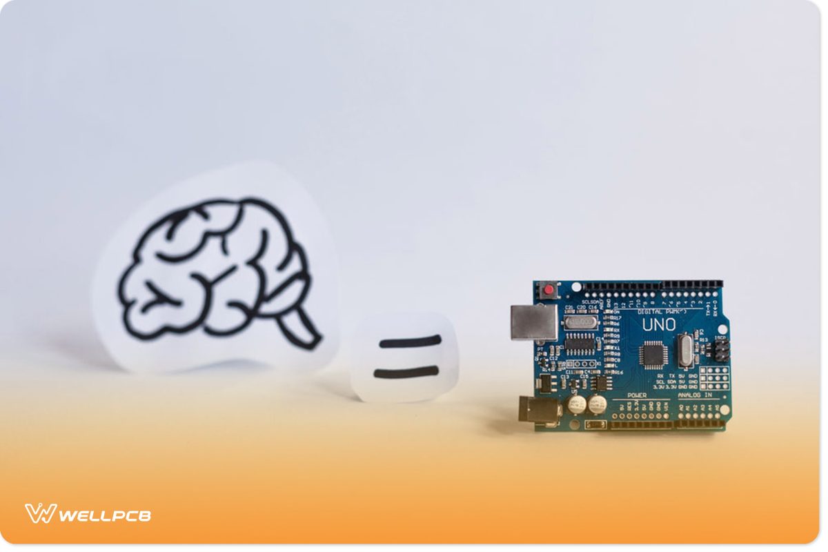 An Arduino Uno microcontroller image