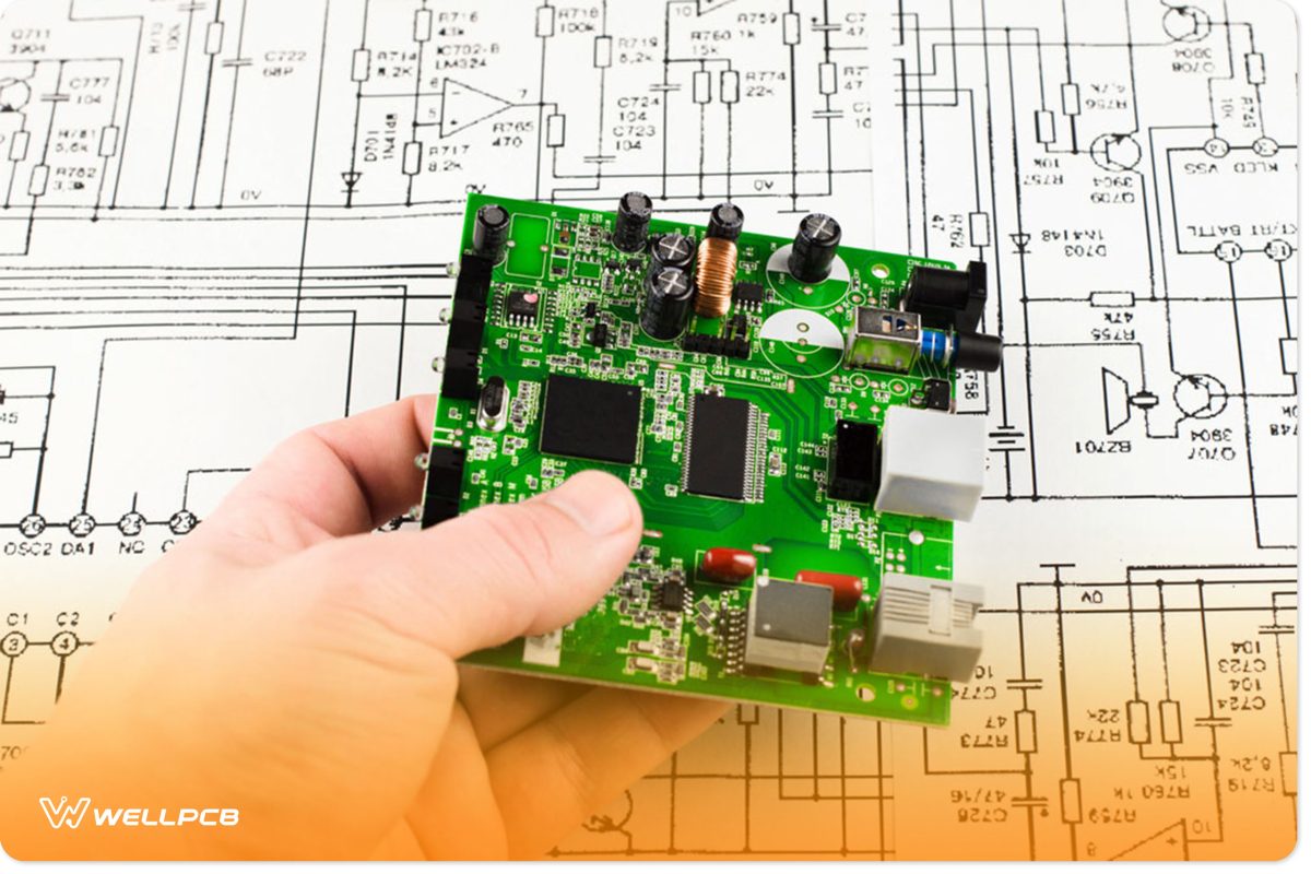 An Electronic Circuit Board 