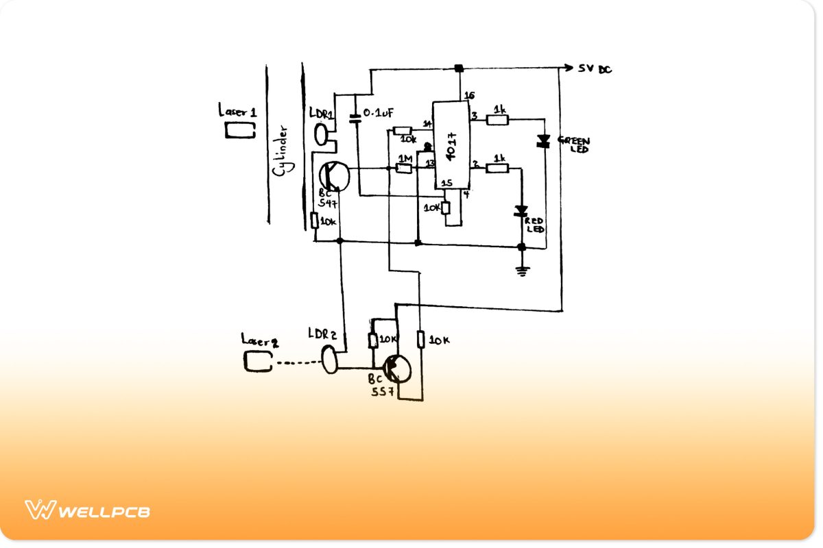 An industrial motion sensor circuit 