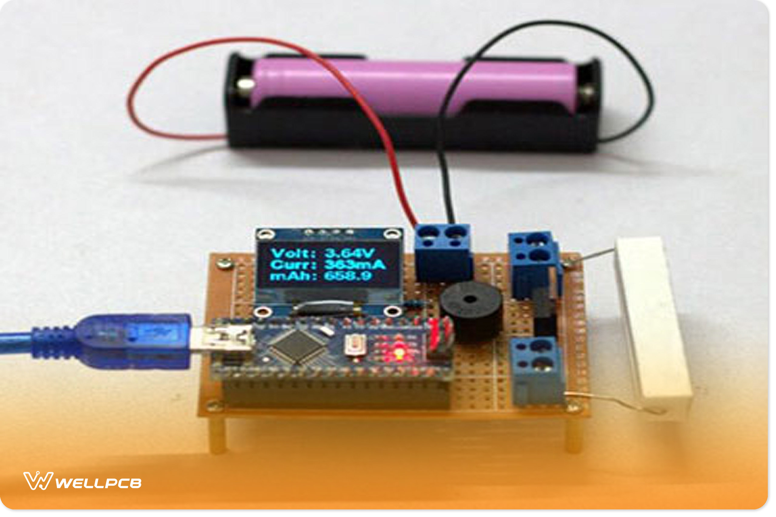 Arduino Battery Capacity Tester