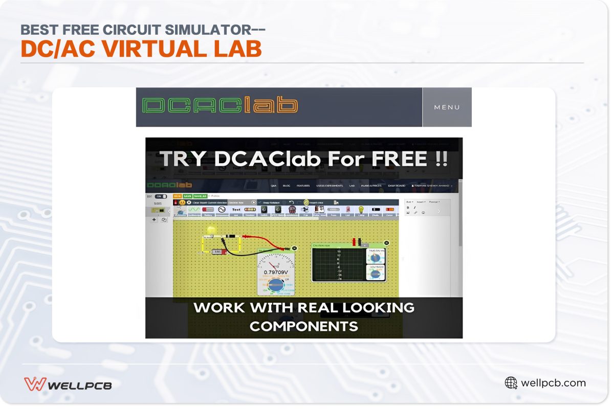 Best Free Circuit Simulator--DC/AC Virtual Lab 