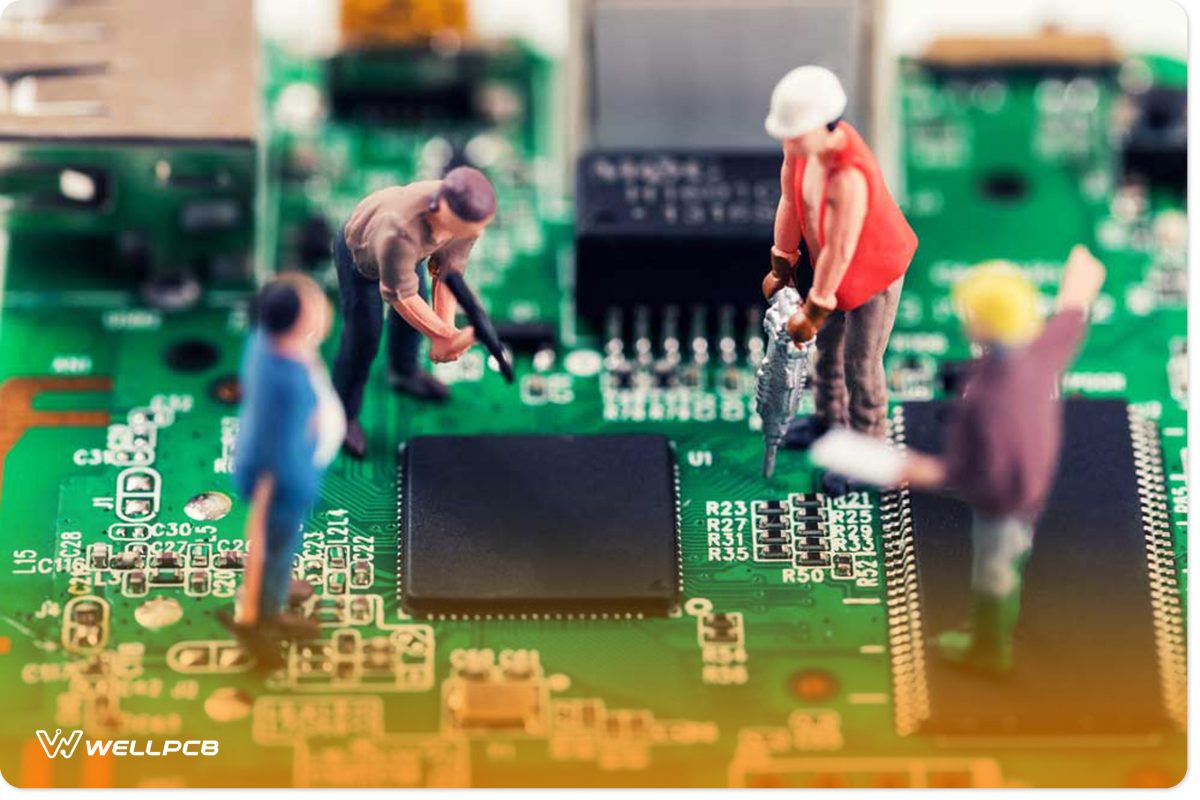 Building a complete circuit diagram