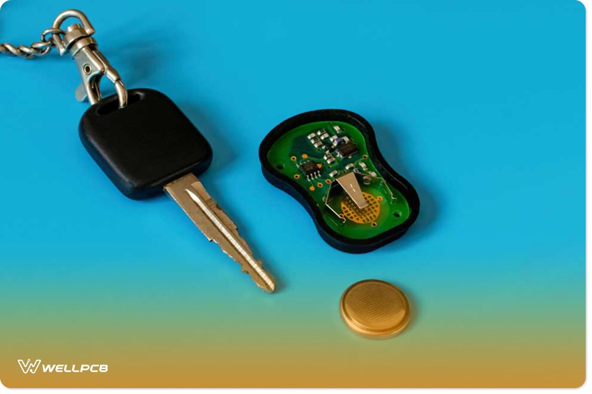 Car Key remote control circuit