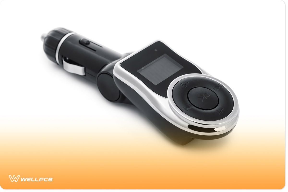 Car mp3 player with FM transmitter