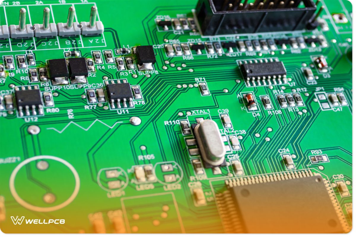 Clapp Oscillator circuit board diagram