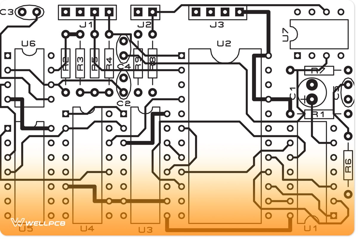 Creating a Simple Circuit Board Drawing