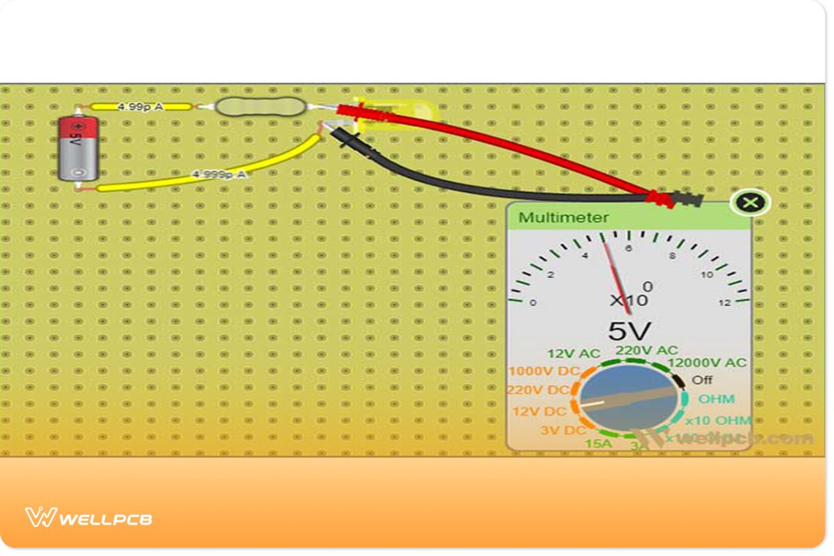 Current Voltage with DCACLab Multimeter