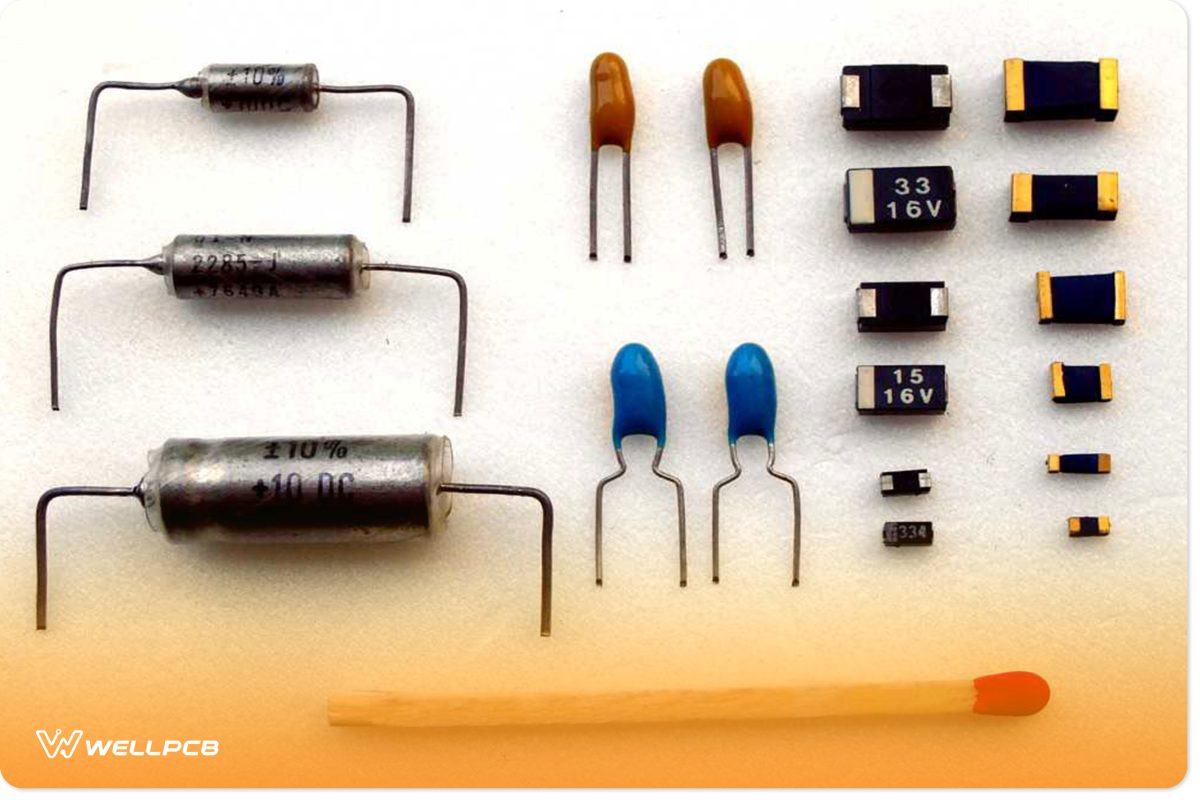 Different types of tantalum capacitors