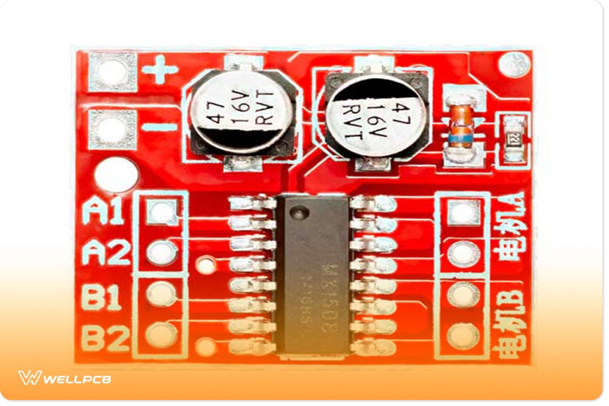 Direction Controller Through H Bridge