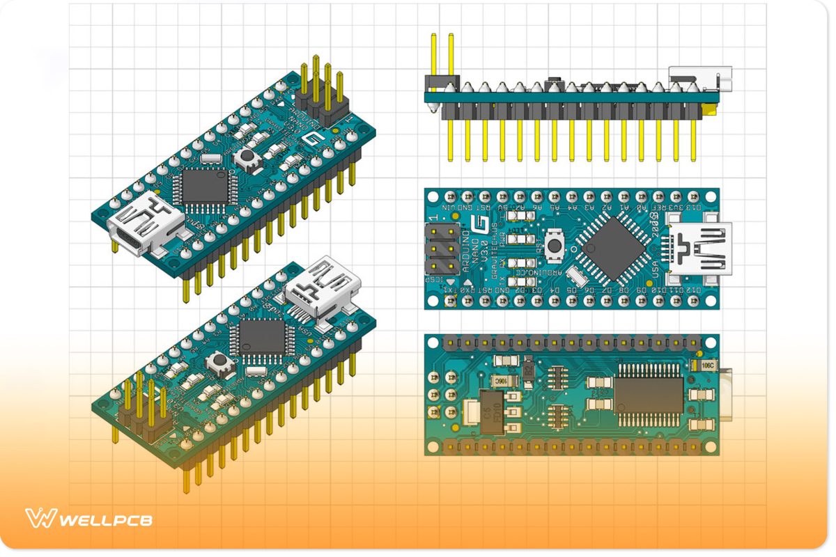 Display on a Blue Arduino Nano