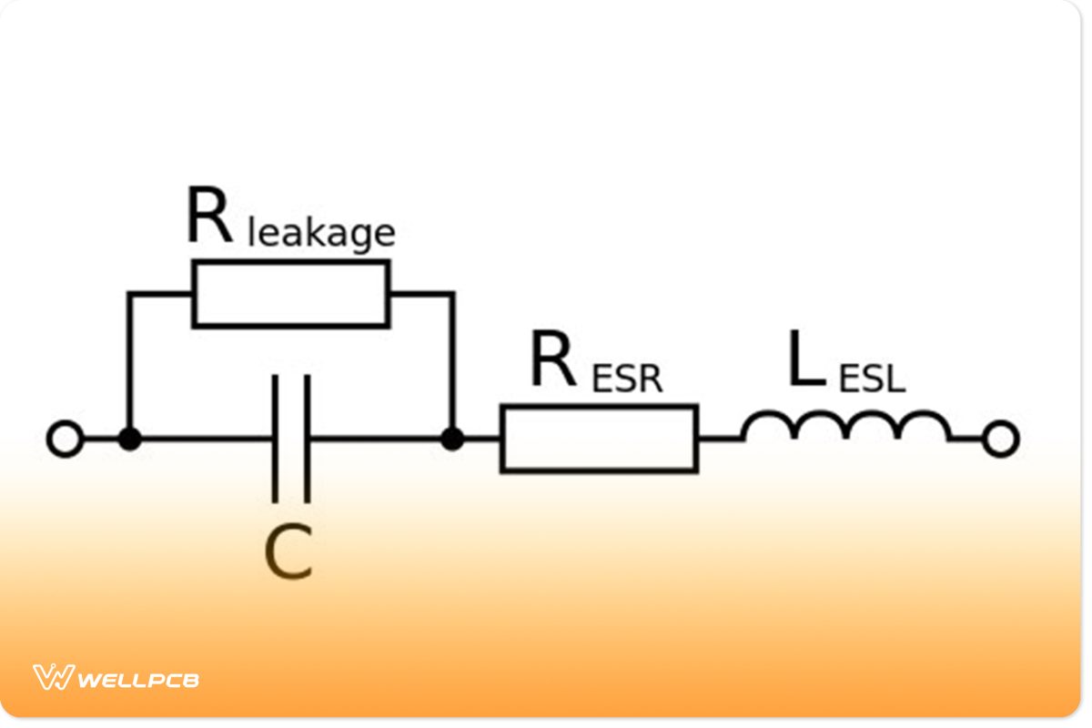 Electrolytic capacitor model