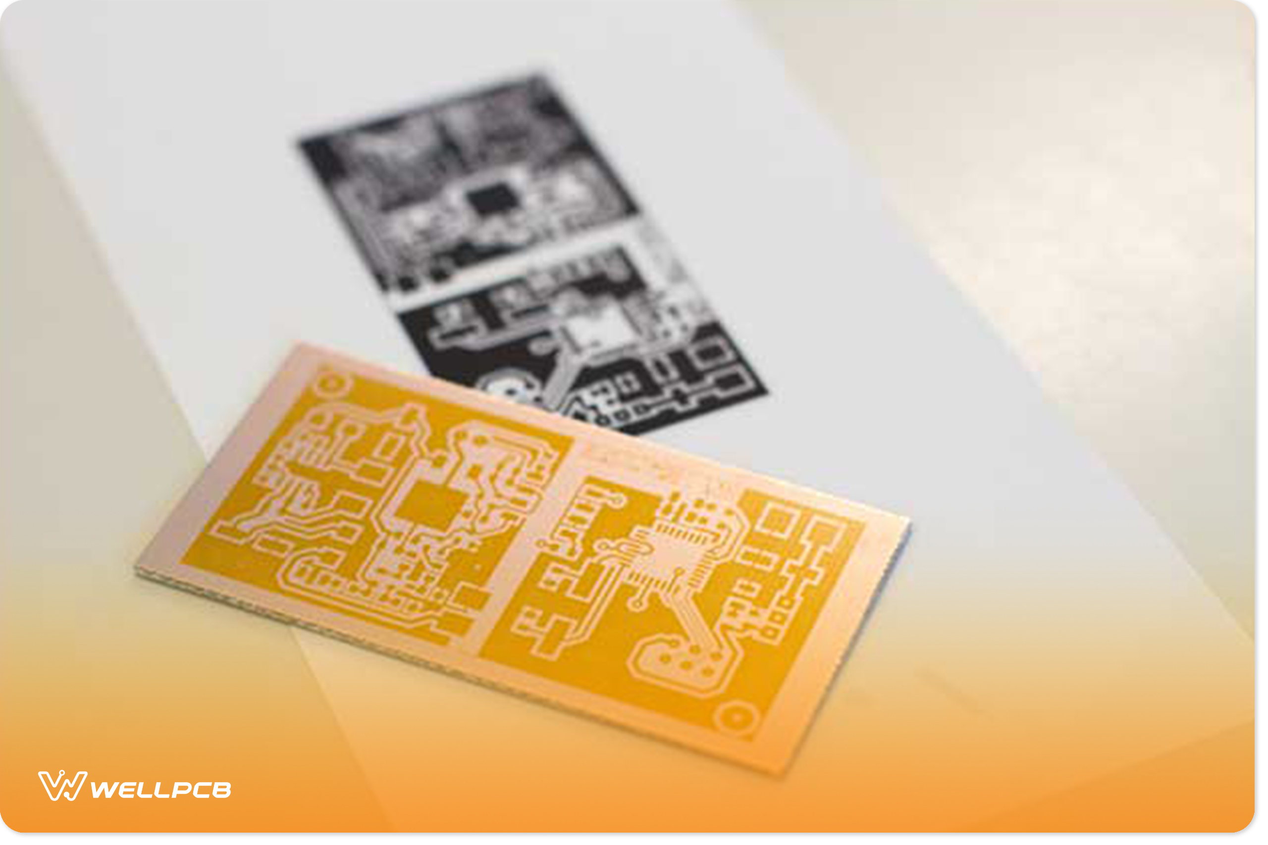 Etch the Copper Laminate with a Circuit Pattern of Rigid-Flex PCB