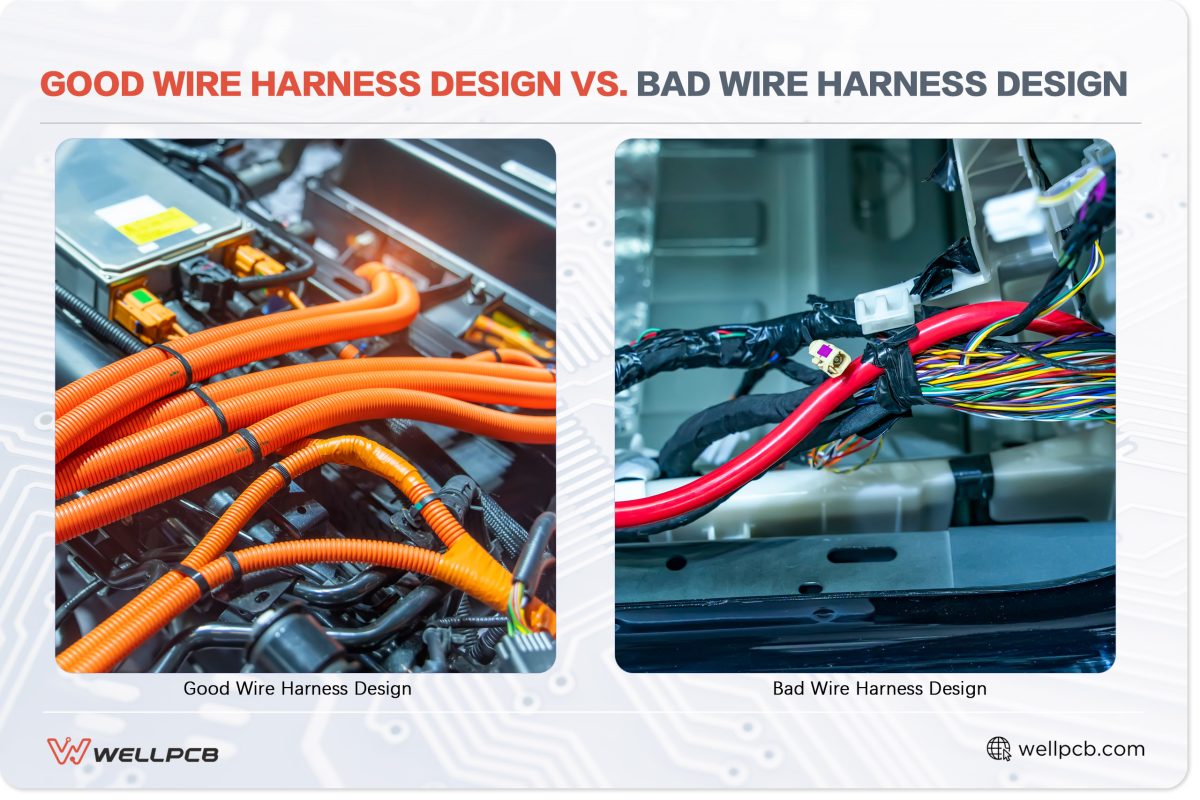 Good Wire Harness Design Vs. Bad Wire Harness Design