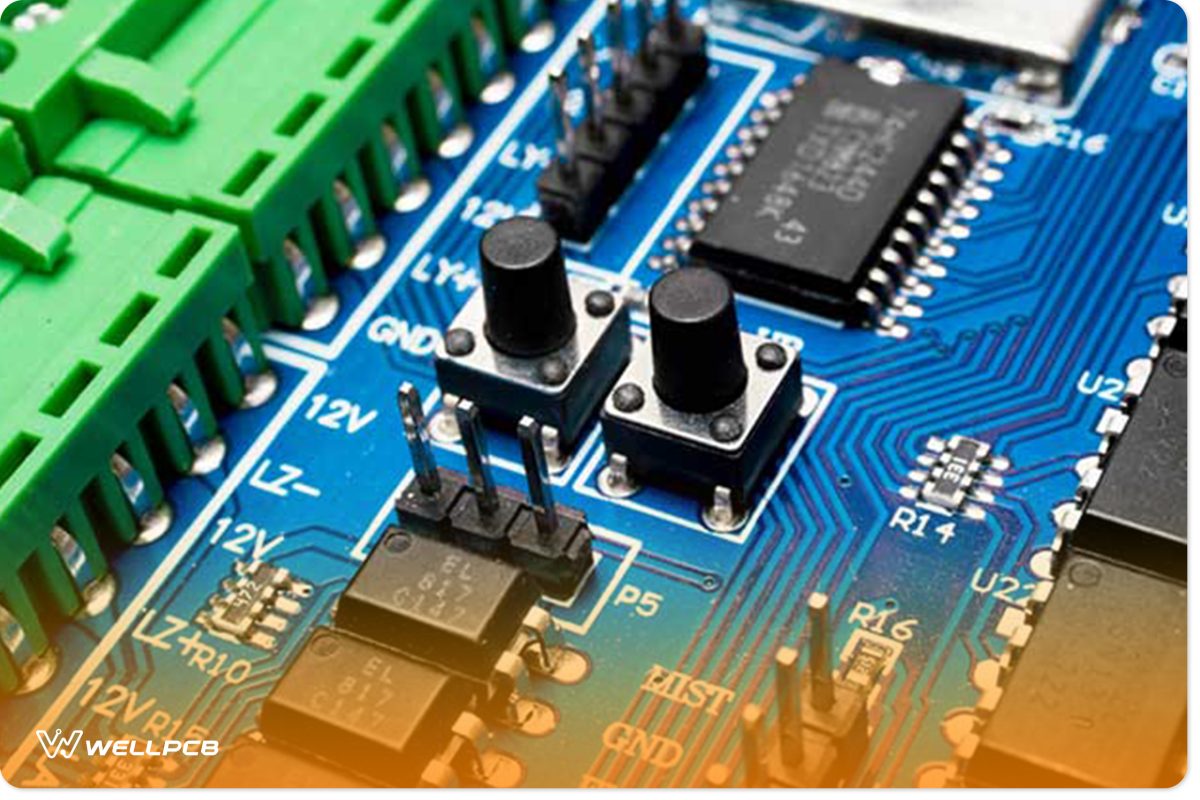 HDI-PCB Layout of components