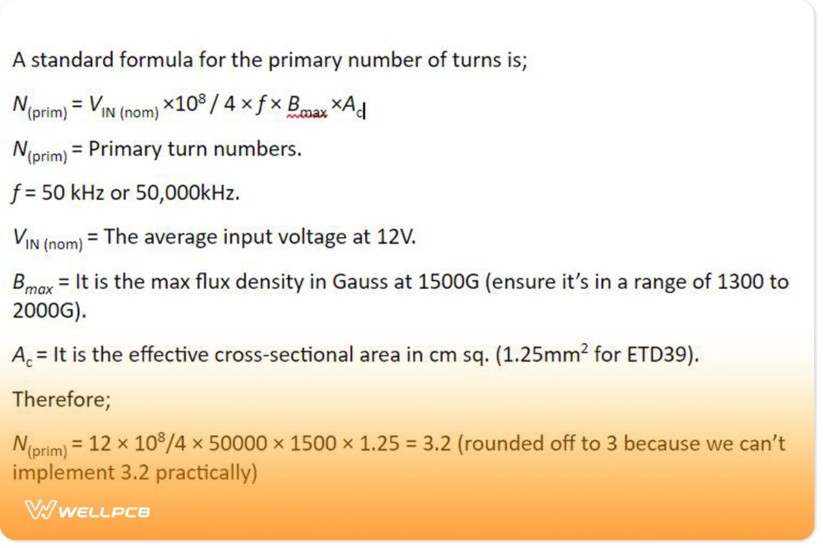 How to Calculate Ferrite Core Transformers