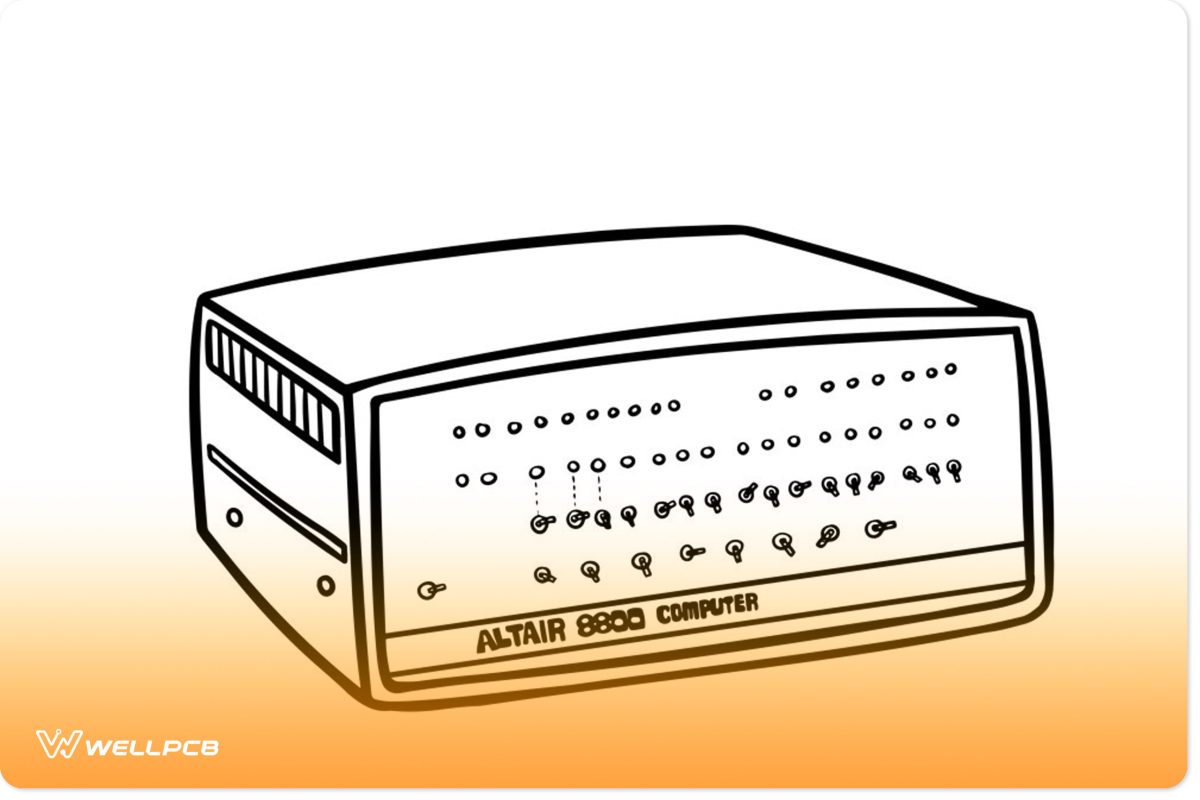 Illustration of Altair 8800