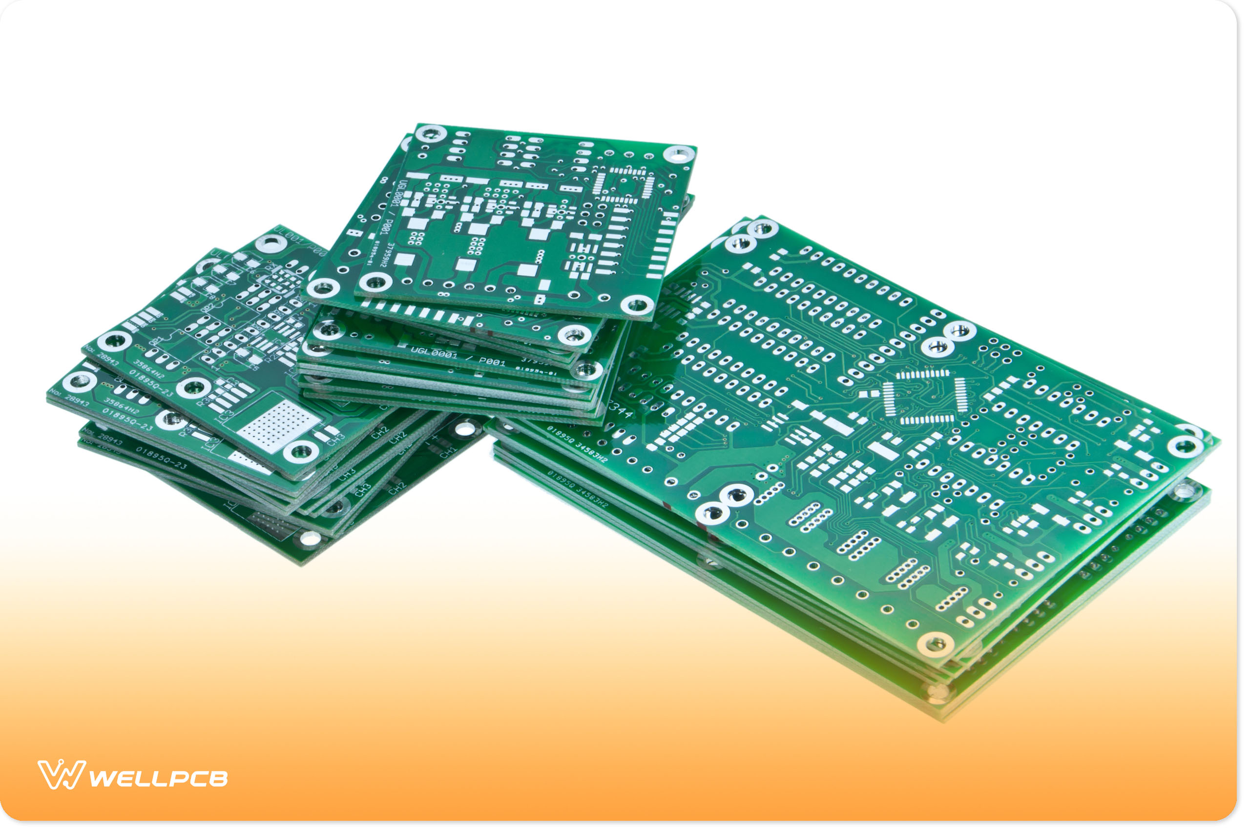 Image of PCBs with annular rings