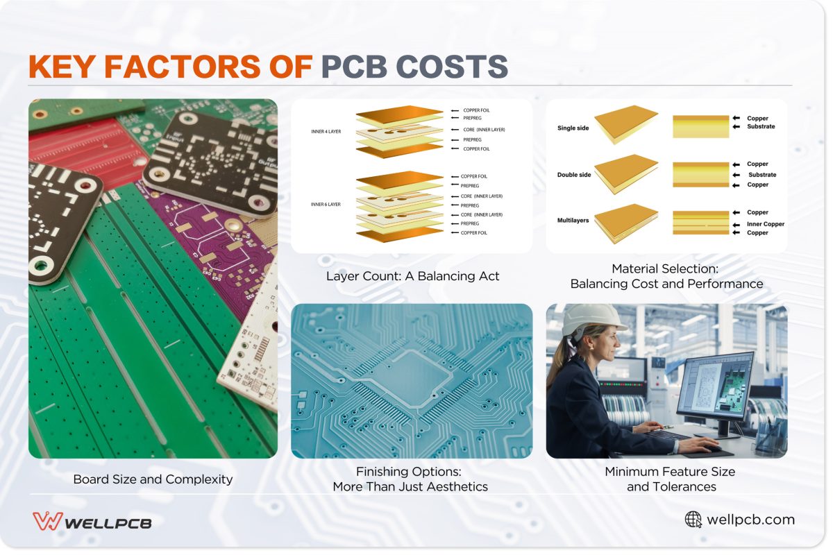 Key Factors of PCB Costs