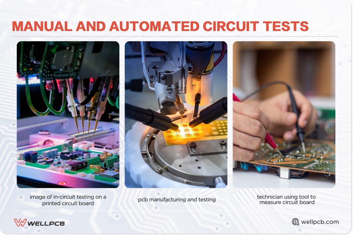 Manual and automated circuit tests