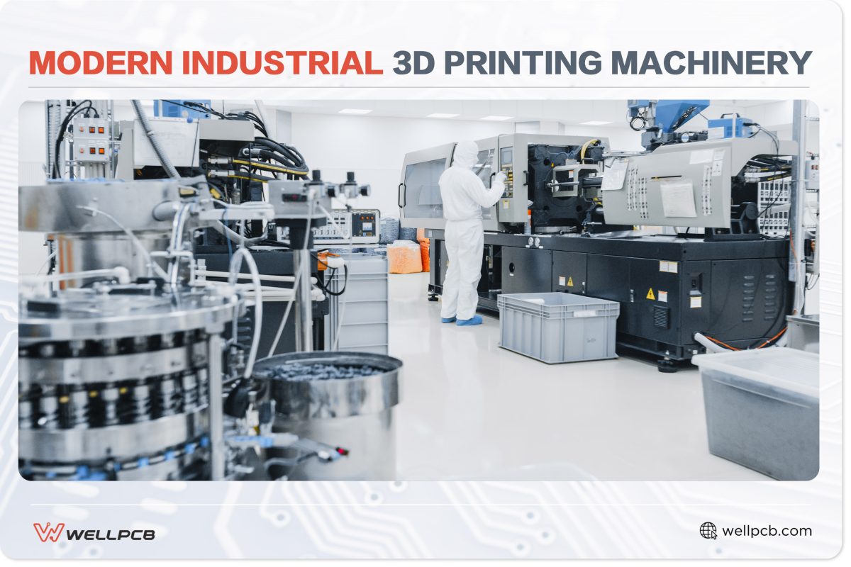 Modern Industrial 3D Printing Machinery