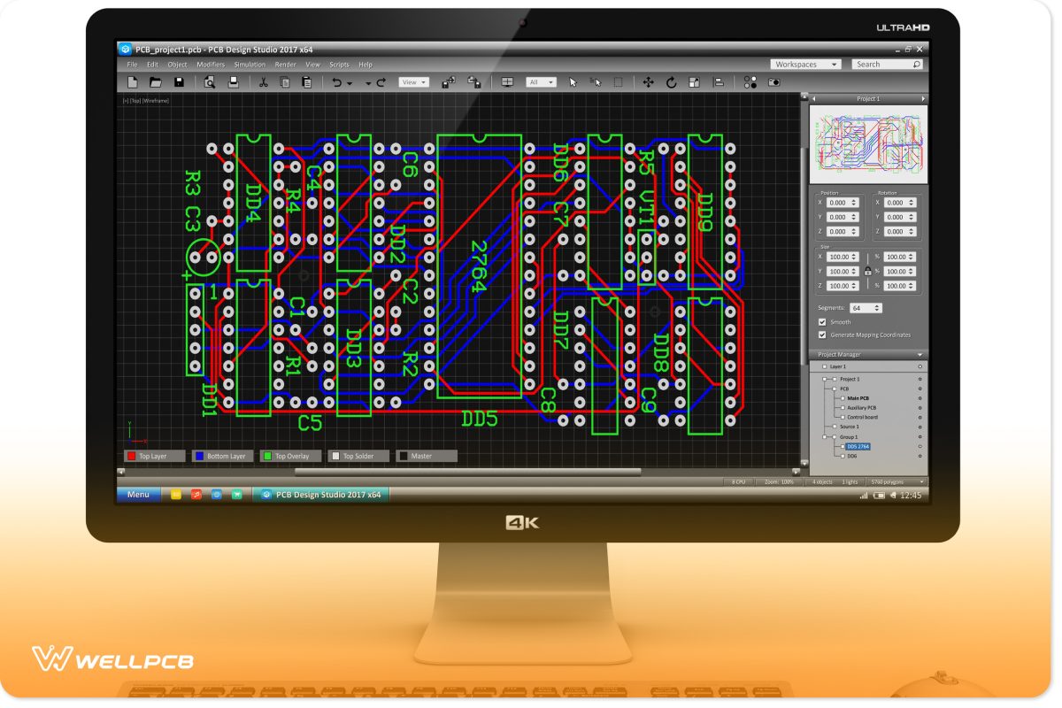 PCB Gerber File Generation