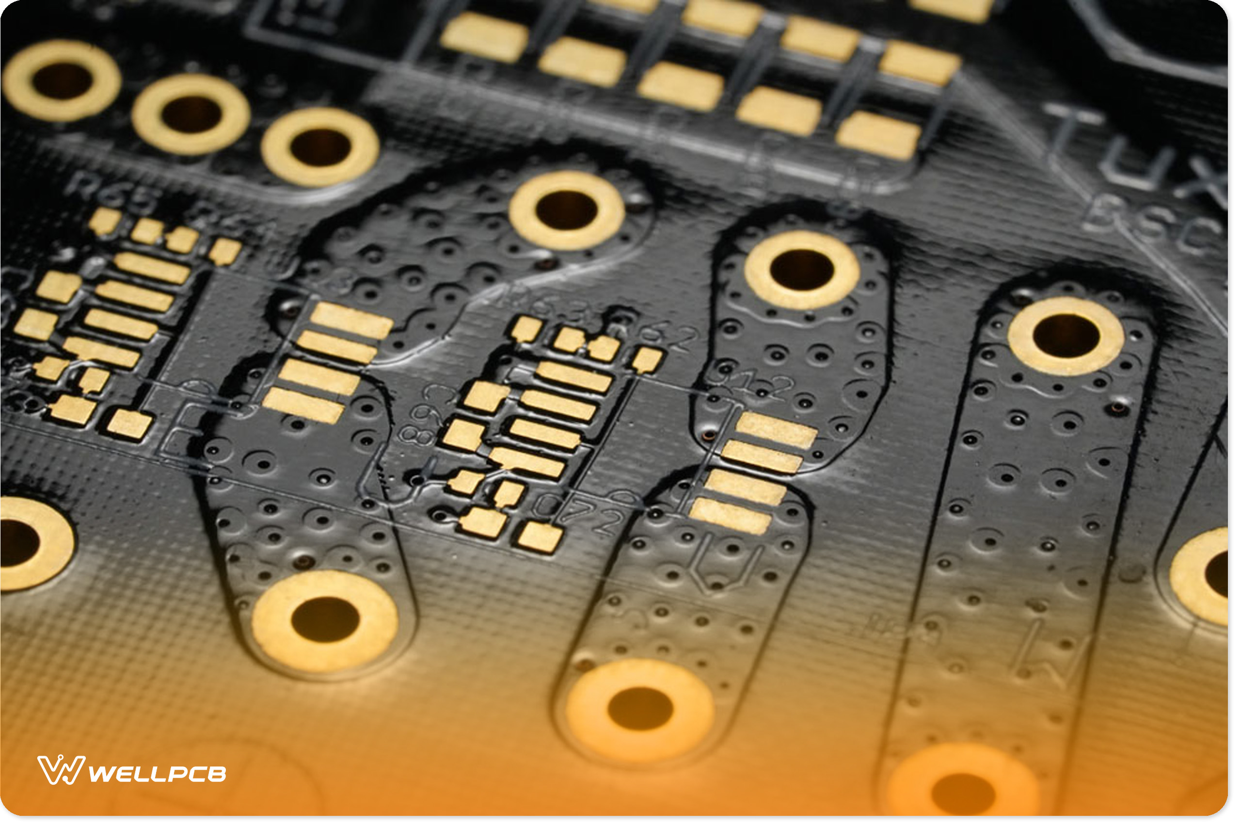 PCB Vias with golden pads