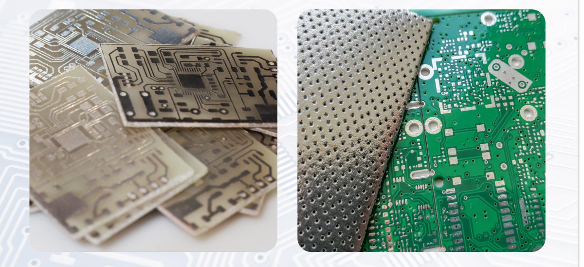 PCB boards with no components