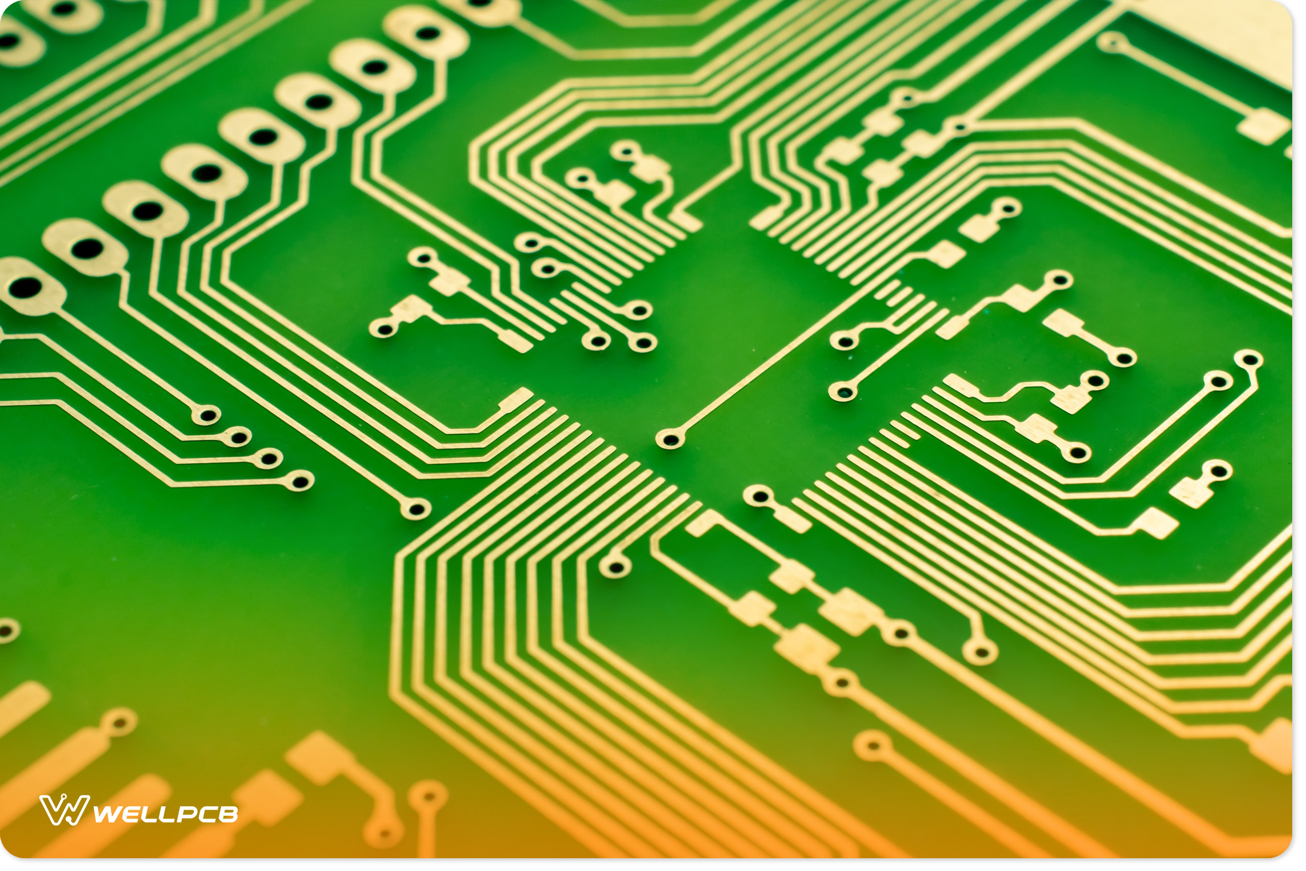 PCB layout tracks