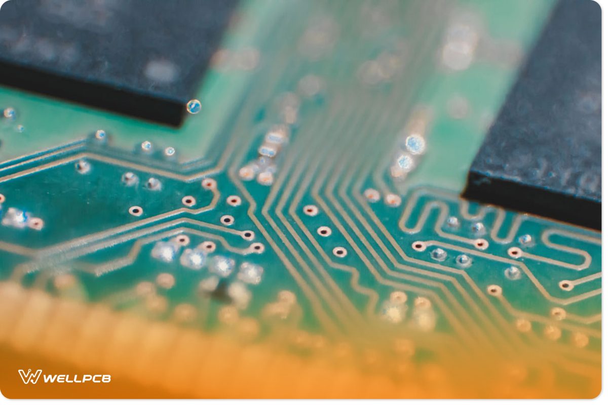 PCB with transmission lines